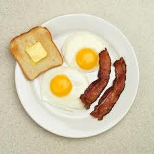 bacon and eggs